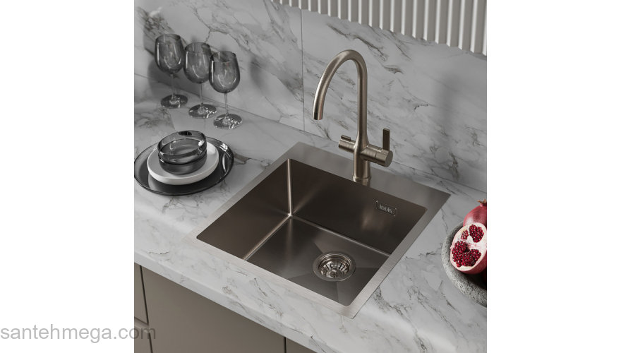 Мойка нерж. сталь сатин 490*510 Haze IDDIS HAZ49S0i77. Фото