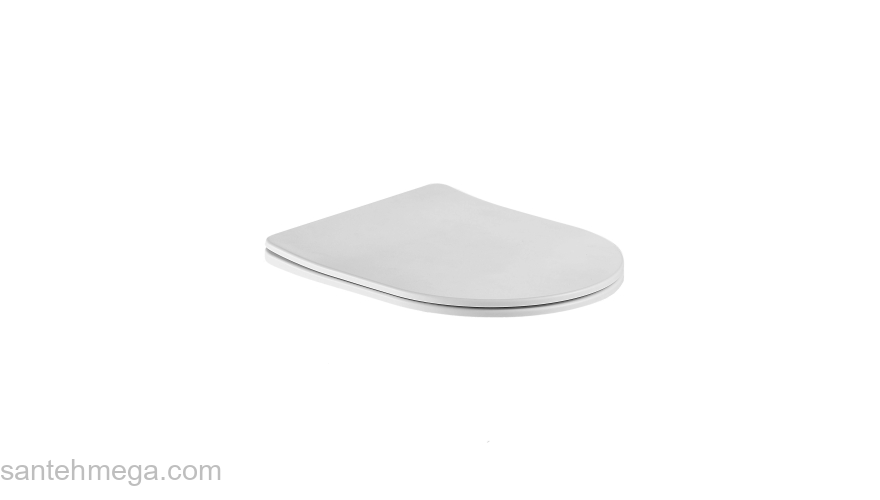 Сиденье дюропластовое с быстросъёмными петлями и механизмом Soft Close BELBAGNO Amanda BB051SC. Фото