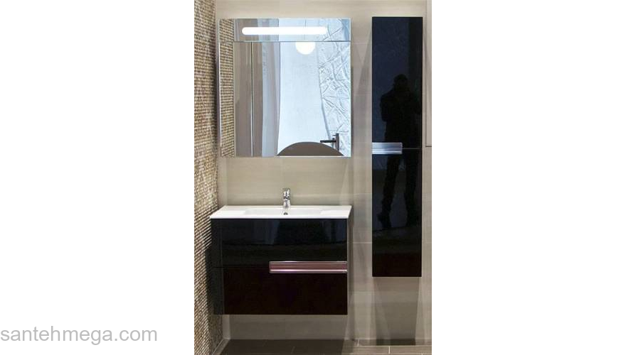 Тумба под раковину ROCA Victoria Nord Black Edition 60 ZRU9000096. Фото