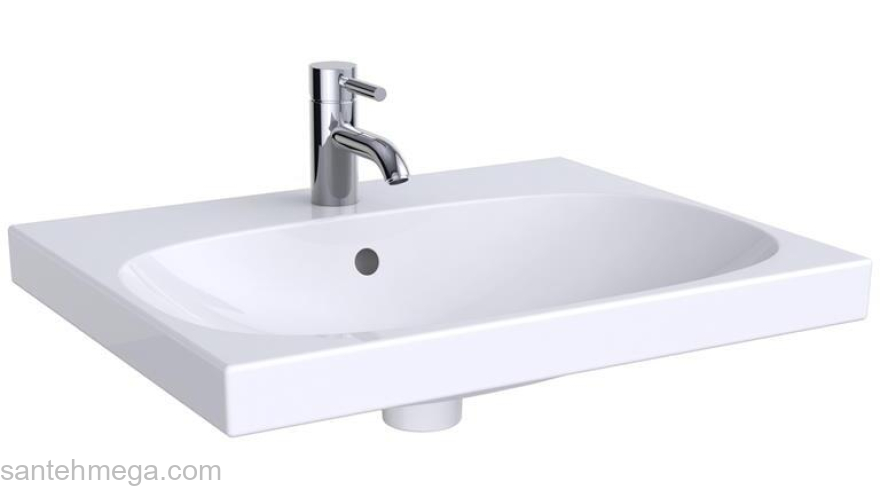 Раковина встраиваемая GEBERIT Аcanto 60х48 500.620.01.2. Фото