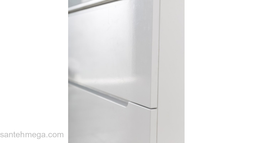 Тумба под раковину подвесная BELBAGNO ETNA39-800/390-2C-SO-BL-P Bianco Lucido. Фото