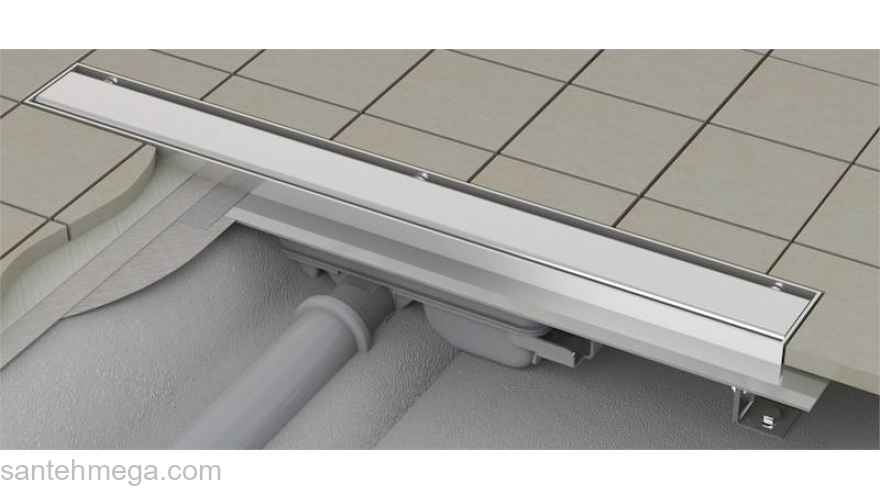 Водоотводящий желоб ALCAPLAST Professional Low APZ106-850. Фото