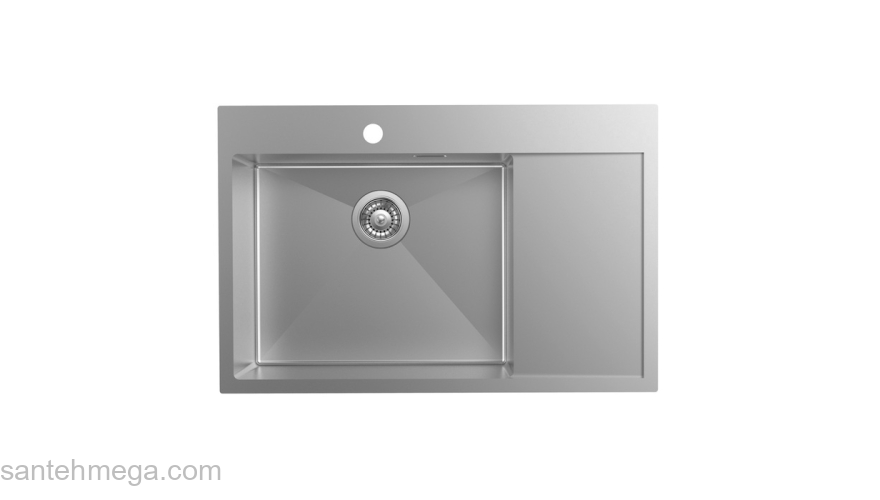 Мойка нерж. сталь сатин чаша слева 780*510 Haze IDDIS HAZ78SLi77. Фото