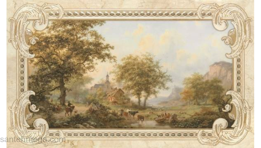 Gracia Ceramica 010301001738 Декор Rotterdam 300х500 beige 03