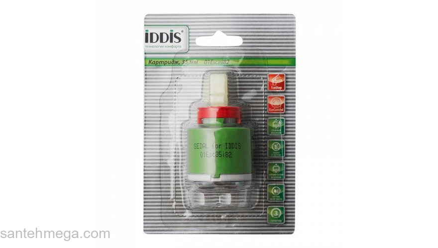 Картридж 35 мм EcoStop EcoControl 01 IDDIS 01ESC35i82. Фото