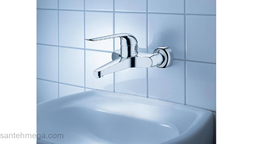 Смеситель для раковины GROHE Euroeco Special 32778000. Фото