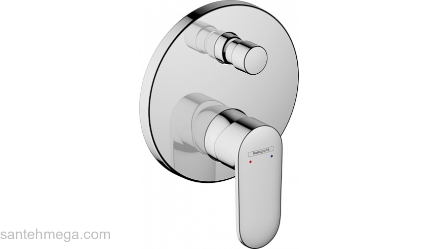 Смеситель для ванны Vernis Blend Hansgrohe 71466000, хром. Фото