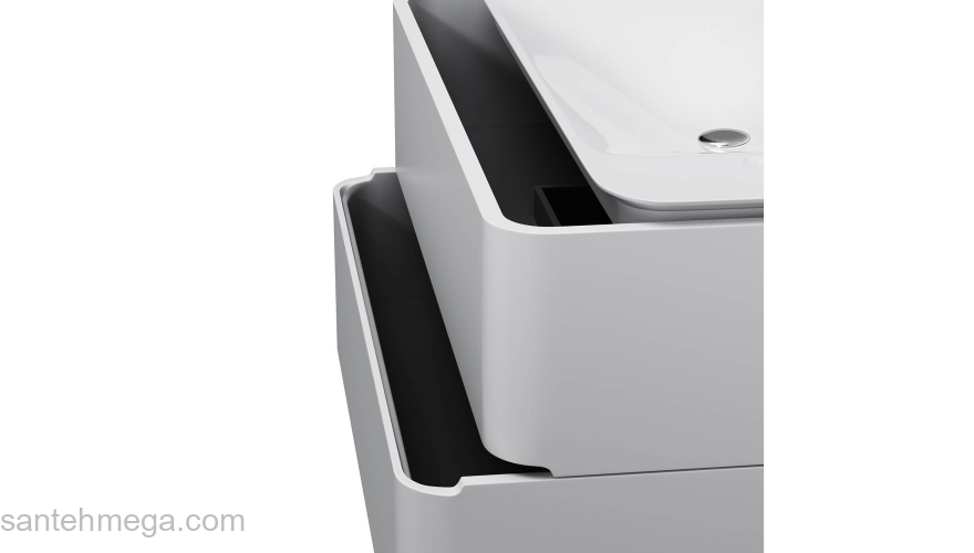 База под раковину подвесная 100 см, белый глянец AM.PM Sensation M30FHX1002WG. Фото