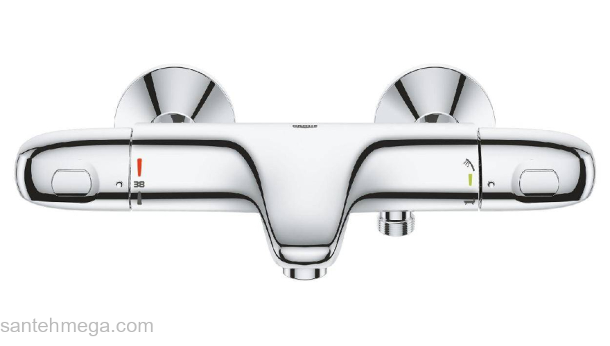 Термостатический смеситель для ванны GROHE Grohtherm 1000 34155003. Фото