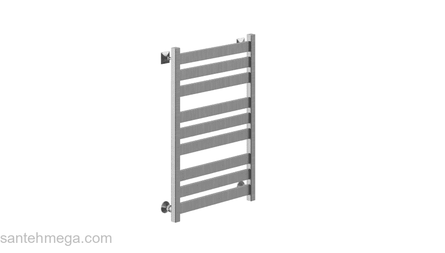 Водяной полотенцесушитель НИКА Модерн ЛМ 7 80/50. Фото