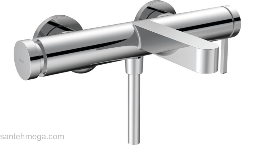 Finoris Смеситель для ванны, однорычажный, внешнего монтажа 76420000, хром. Фото
