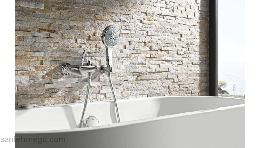Смеситель для ванны GROHE Eurodisc Joystick 23431000. Фото