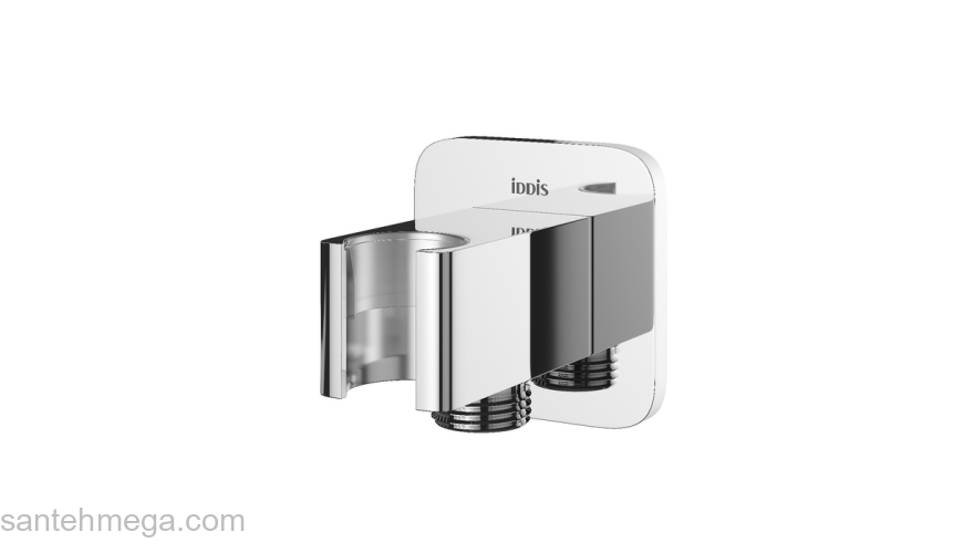 Выход для душа с держателем латунь хром Slide ID SLI60CBi62. Фото