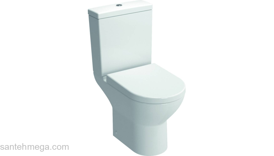 Унитаз-компакт с сиденьем Soft-Close Vitra Diana Open Back 9816B003-7201. Фото