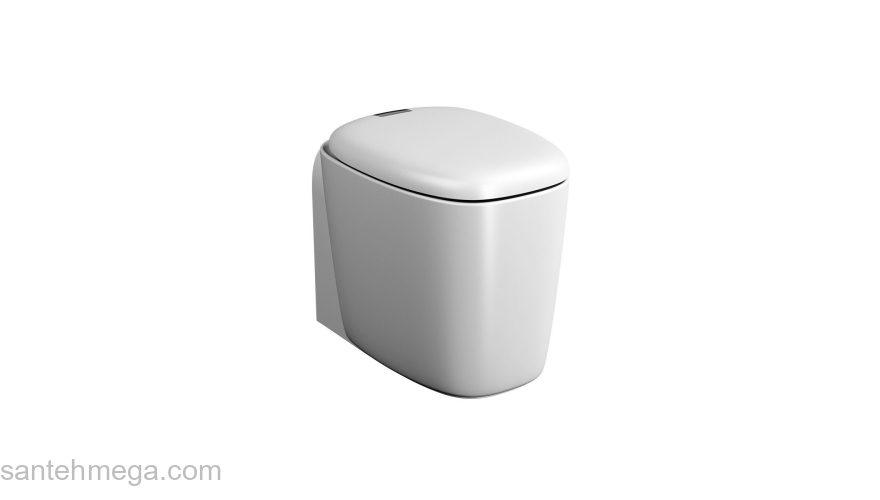 Унитаз подвесной безободковый VITRA Plural Rem-Ex 7830B401-0075 Матовый Белый. Фото