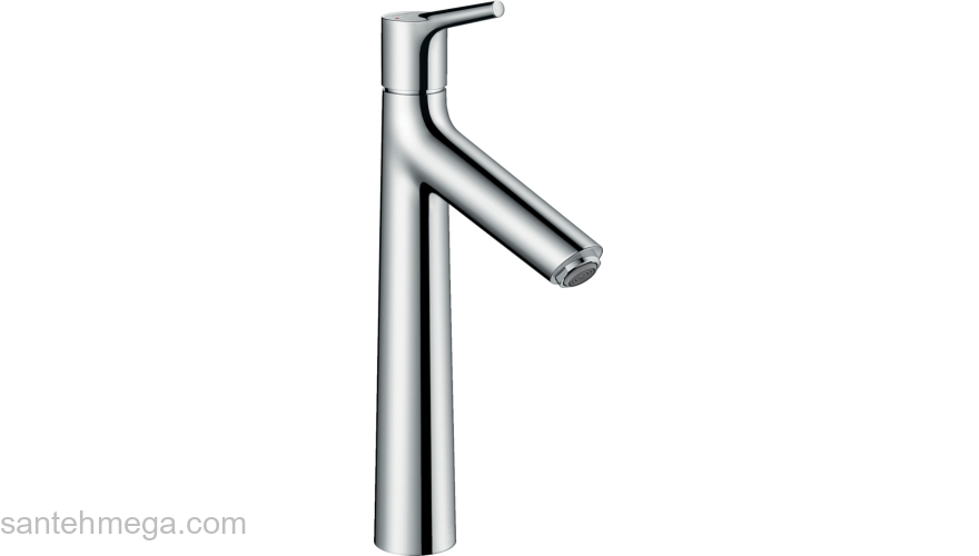 Смеситель для раковины Hansgrohe Talis S 190, однорычажный, без сливного набора 72032000, хром. Фото