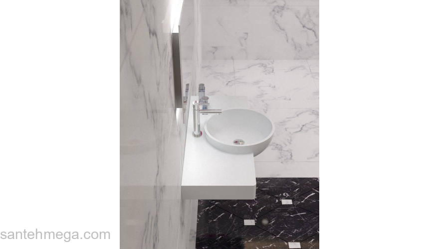 Раковина NS BATH NSS-9052M (матовая) 90х50. Фото