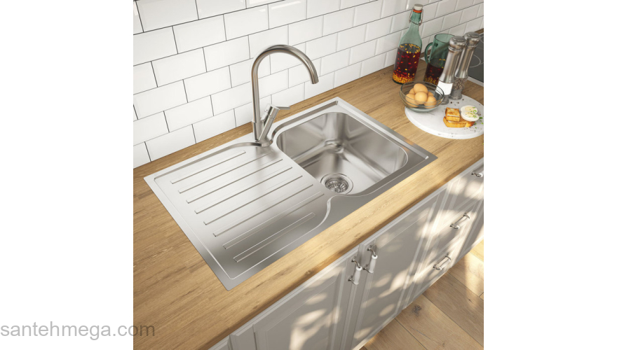 Кухонная мойка IDDIS Strit STR78SRi77K. Фото