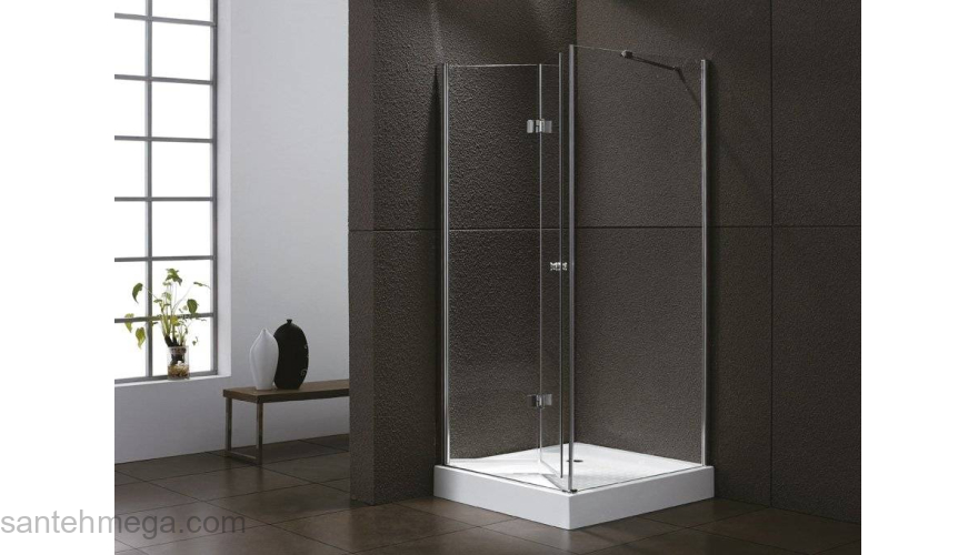 Душевой угол CEZARES Elena ELENA-W-ASH-1-100/80-P-Cr-L. Фото