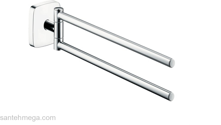 Полотенцедержатель Hansgrohe PuraVida 41512000 для ванной комнаты. Фото