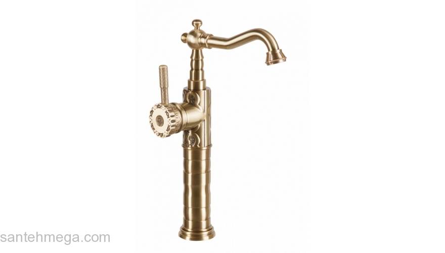 Смеситель для раковины BRONZE DE LUXE 21888. Фото