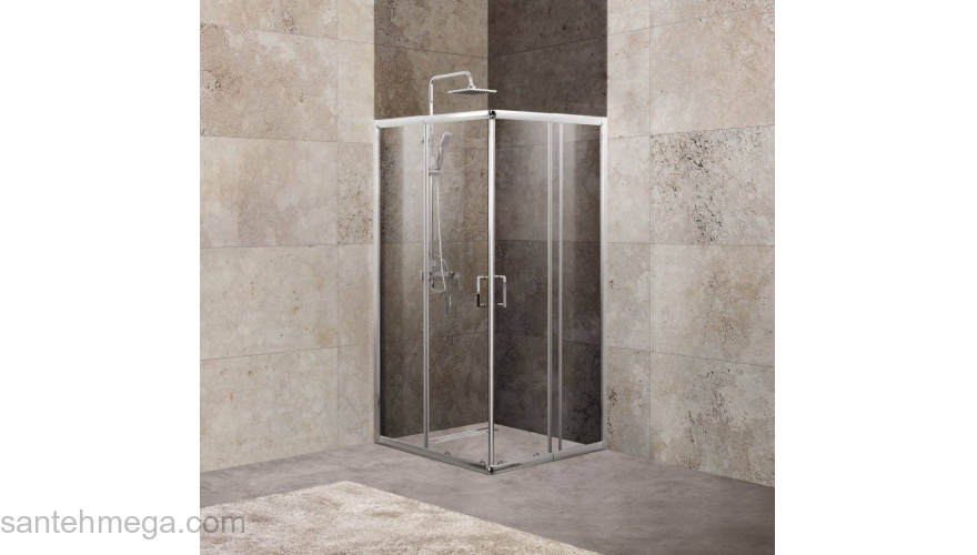 Душевой угол BELBAGNO Unique UNIQUE-A-2-85/100-C-Cr. Фото