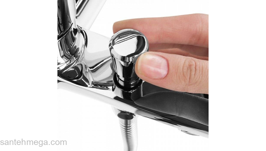 Смеситель для ванны Runo IDDIS RUNSB00i02WA. Фото