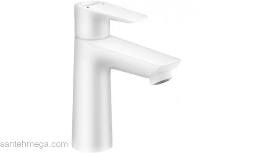 Смеситель для раковины Hansgrohe Talis E 71710700 белый. Фото