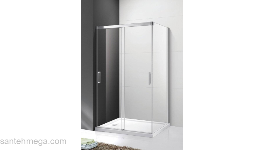 Душевой угол CEZARES Tandem Soft TANDEM-SOFT-AH-2-120/90-P-Cr-R. Фото