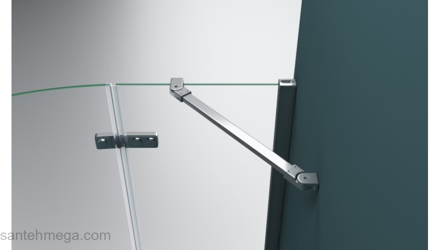 Душевой угол BELBAGNO KRAFT-R-2-100-C-Cr. Фото