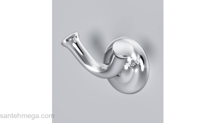 Двойной крючок для полотенец AM.PM Like A8035600 для ванной комнаты. Фото