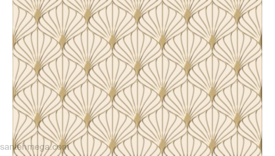 Unitile 010300000214 Декор Марсель 250х400 бежевый 01