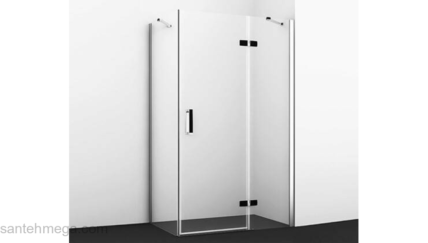 Душевой уголок WASSERKRAFT Aller 10H06R BLACK MATT. Фото