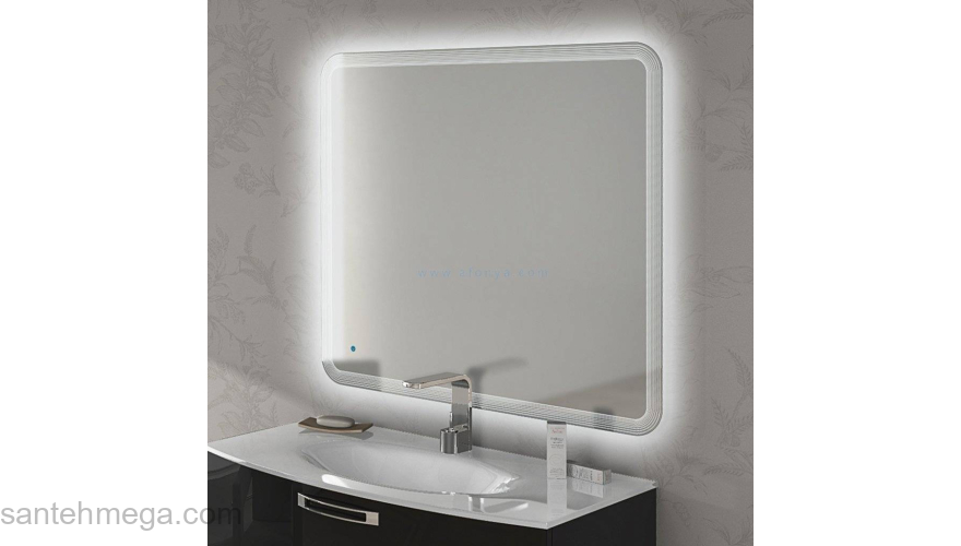 Зеркало со встроенной LED подсветкой CEZARES 40312. Фото