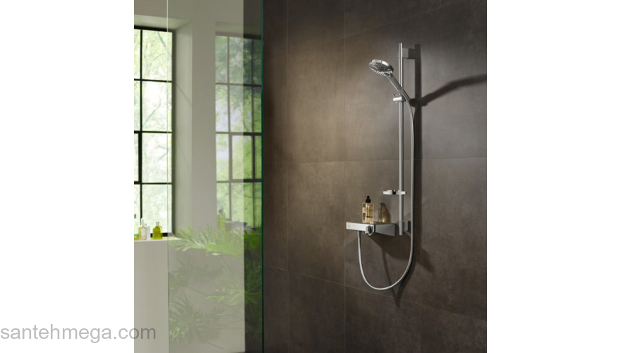 Душевой гарнитур Hansgrohe Raindance Select S 3jet 90см 27667000. Фото