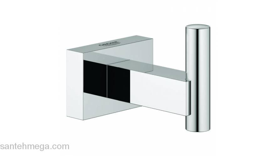 Крючок для банного халата GROHE Essentials Cube 40511001 для ванной комнаты. Фото