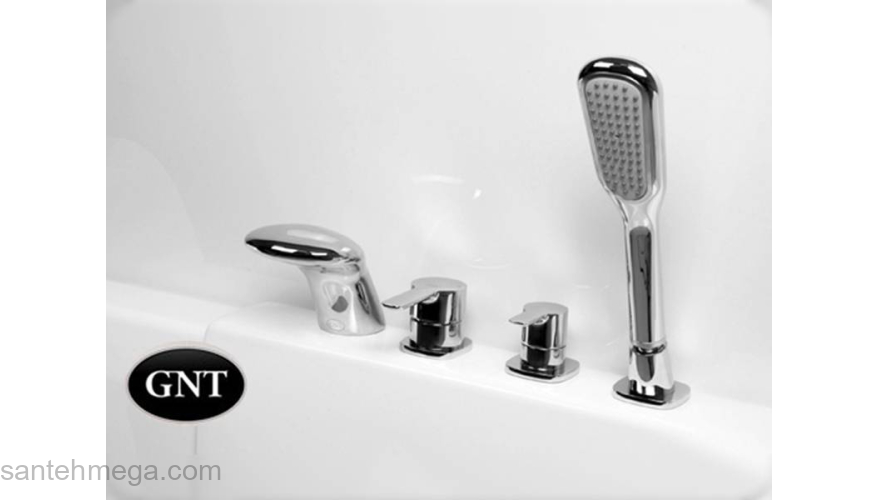 Врезной смеситель для ванны GNT Motana-77. Фото