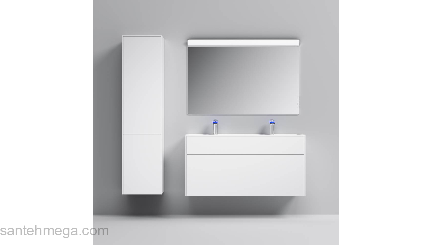 База под раковину подвесная 120 см, 3 ящика, белый матовый AM.PM Inspire 2.0 M50AFHX1203WM. Фото