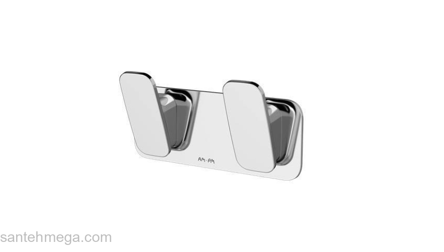 Двойной крючок для полотенец AM.PM Inspire 2.0 A50A35600 для ванной комнаты. Фото