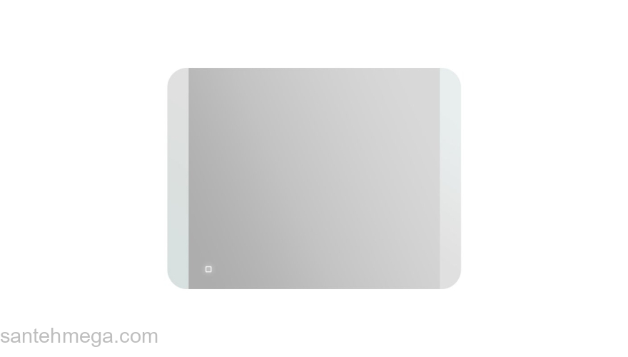 Зеркало с встроенным светильником и сенсорным выключателем BELBAGNO SPC-CEZ-700-700-LED-TCH. Фото