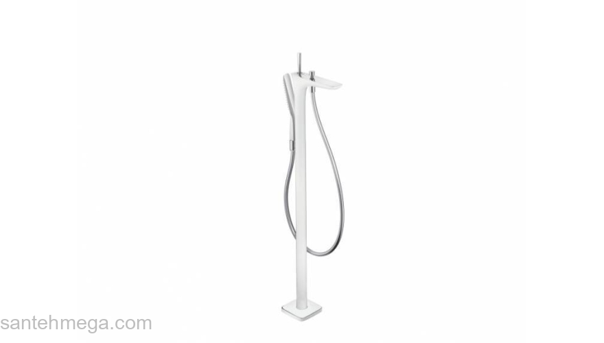 Смеситель для ванны напольный HANSGROHE PuraVida 15473400. Фото