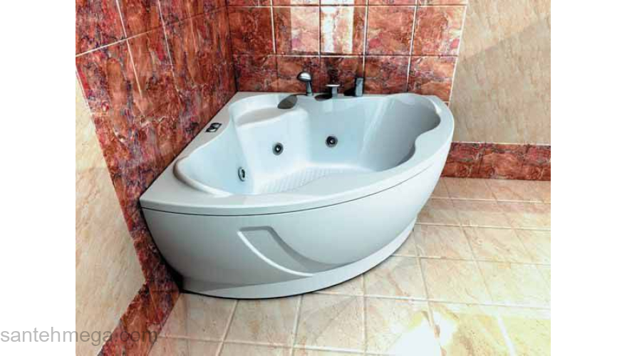 Ванна АКВАТЕК Галатея 135х135 без гидромассажа. Фото