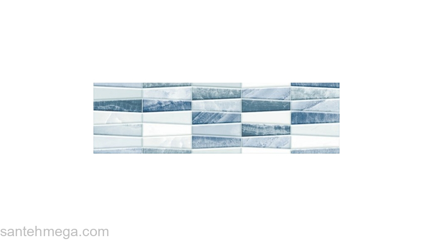 Unitile 010200000093 Бордюр Аника 250х75 голубой 01