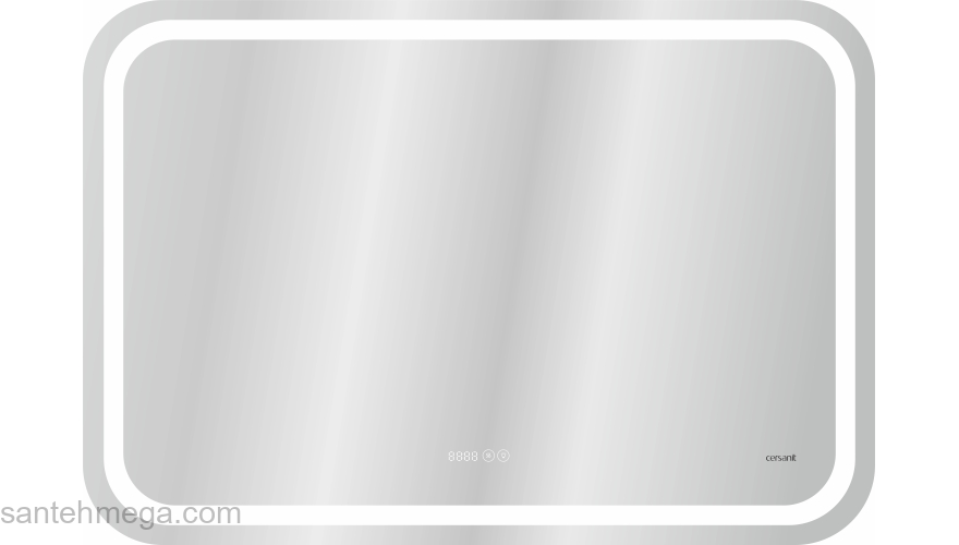 CERSANIT Зеркало LED 050 DESIGN PRO 80 LU-LED050*80-p-Os. Фото