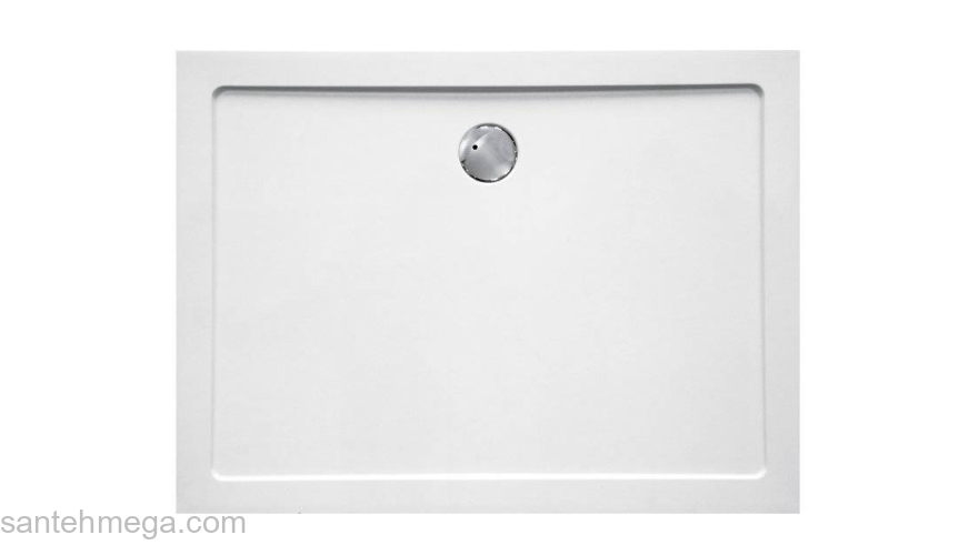 Душевой поддон SMC (стеклокомпозит) CEZARES TRAY-M-AH-90/80-35-W. Фото