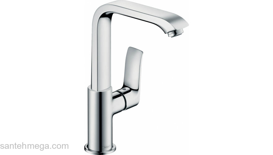 Смеситель Hansgrohe Metris для раковины 31187000, хром. Фото