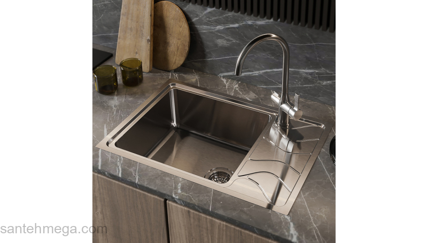 Кухонная мойка IDDIS Reeva REE71SLi77K. Фото