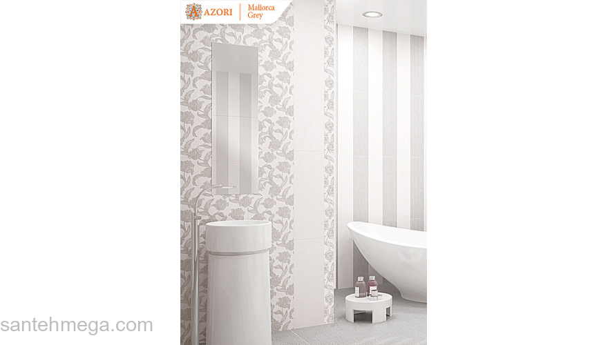 Azori 505073002  Плитка напольная Mallorca 420х420 grey