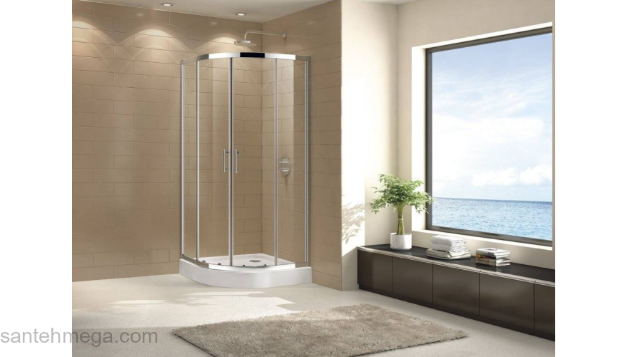 Душевой угол CEZARES Eco ECO-O-R-2-100-C-Cr. Фото