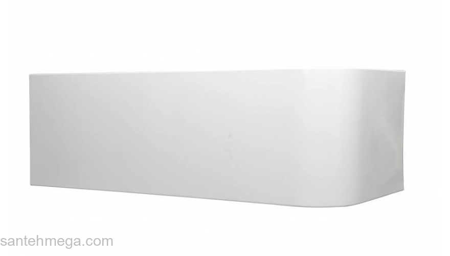 Декоративная фронтальная панель для ванны 160х100 см, левосторонняя AM.PM Spirit W72A-160L100W-P2. Фото